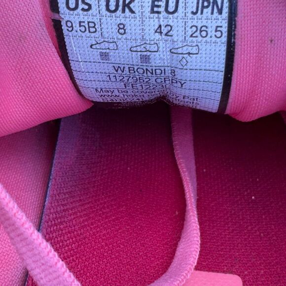 HOKA ONE ONE BONDI 8 - Women’s Running Shoes - SIZE 9.5B - Picture 10 of 10